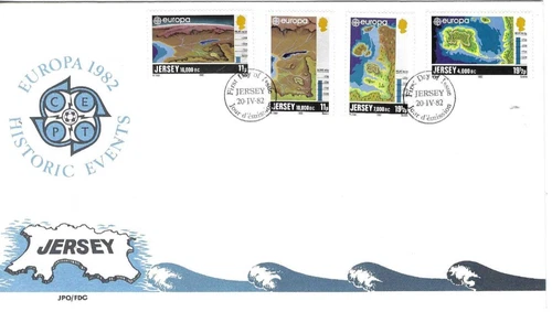 Jersey Comm/FDC - Europa 1982 -  1982 (JES291)