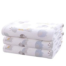 Baby Diaper Changing Pad Liners 22X27.5 inches Soft Cotton Waterproof Changi...