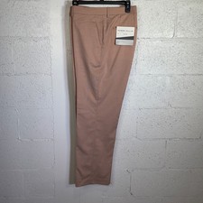 Perry Ellis Portfolio Men's Modern-Fit Stretch Pants - Salmon 36X30 95