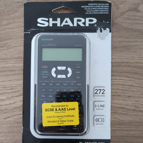 Sharp Scientific Calculator Model No. EL- 531X - Picture 1 of 2