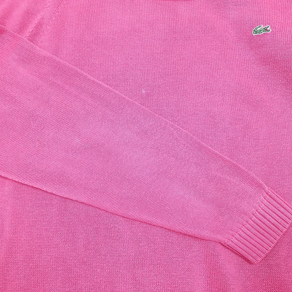 Sudadera de punto cuello redondo LACOSTE para mujer M Foto 4 de 4