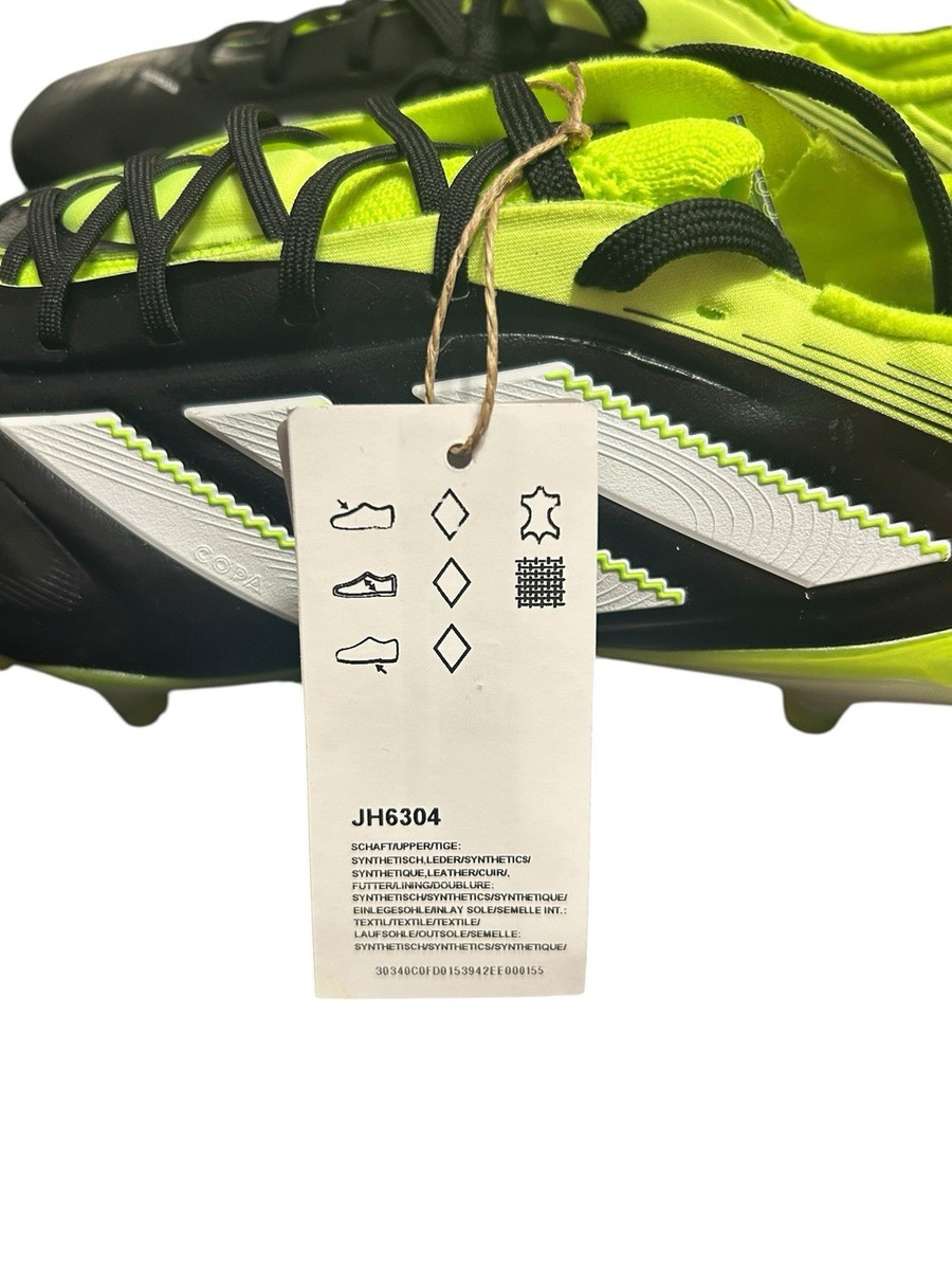 Adidas Copa Pure 3 Elite FG Soccer Cleats Black Green Men\'s Size 11 JH6304 NEW Adidas Copa Pure 3 Elite Fg Core Black Green Soccer Cleats  main image 4