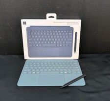 Microsoft Surface Pro 12" Keyboard with Slim Pen 2 Ocean Blue Alcantara
