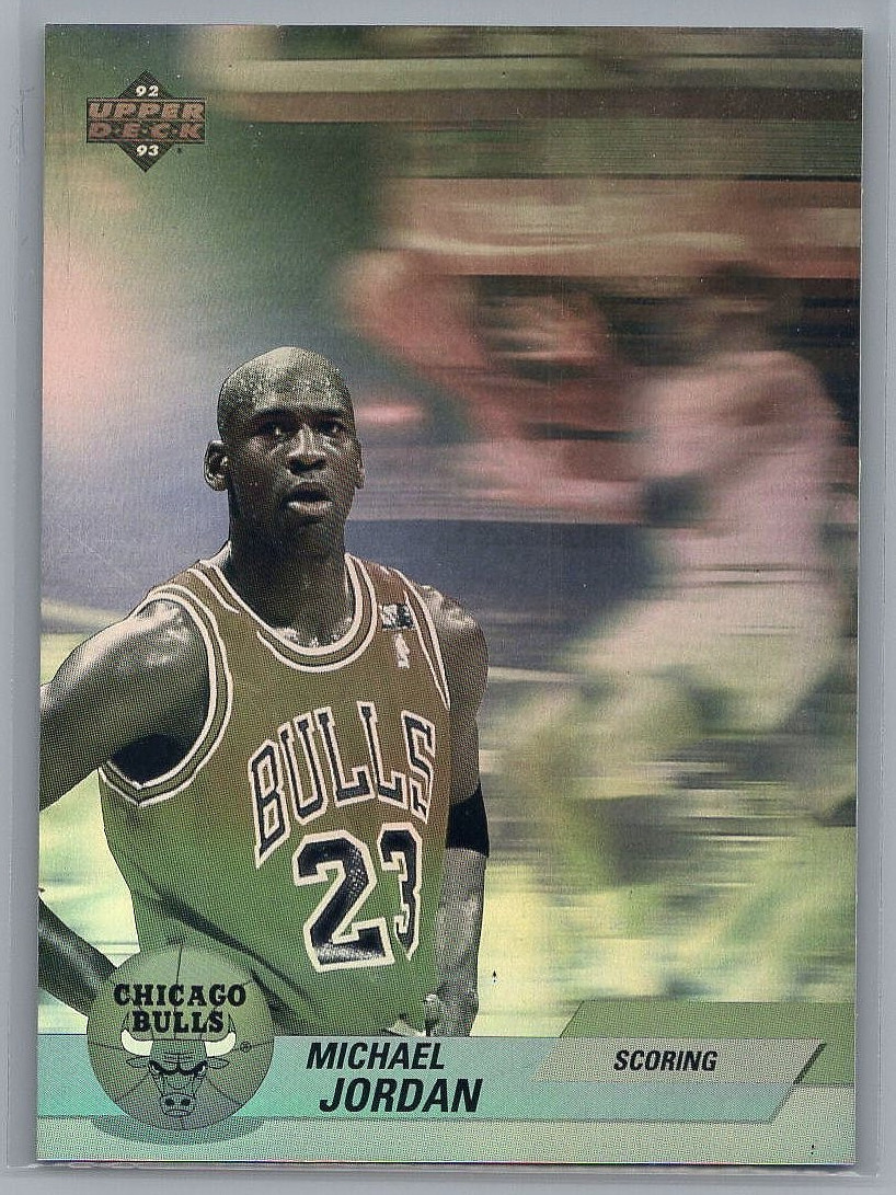 1992-93 Upper Deck Award Winners Holograms Michael Jordan #AW1