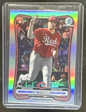 2026 Bowman Sal Stewart Red RC Variation #6 Reds Rookie
