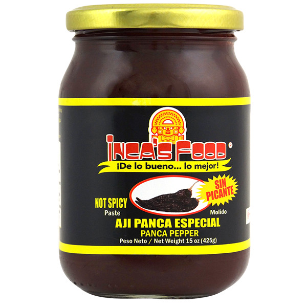 Pasta Inca's Ají Panca - 15 Oz - Producto del Perú. Sin Picante. Pack X 2