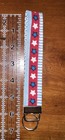 Wristlet Keychain & Coin Purse Wallet Set NEW Americana Patriotic July 4th  Red  — photo 2