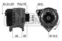 ERA 210202A Generator, Lichtmaschine FüR Audi 80 B1 Stufenheck (80, 82)