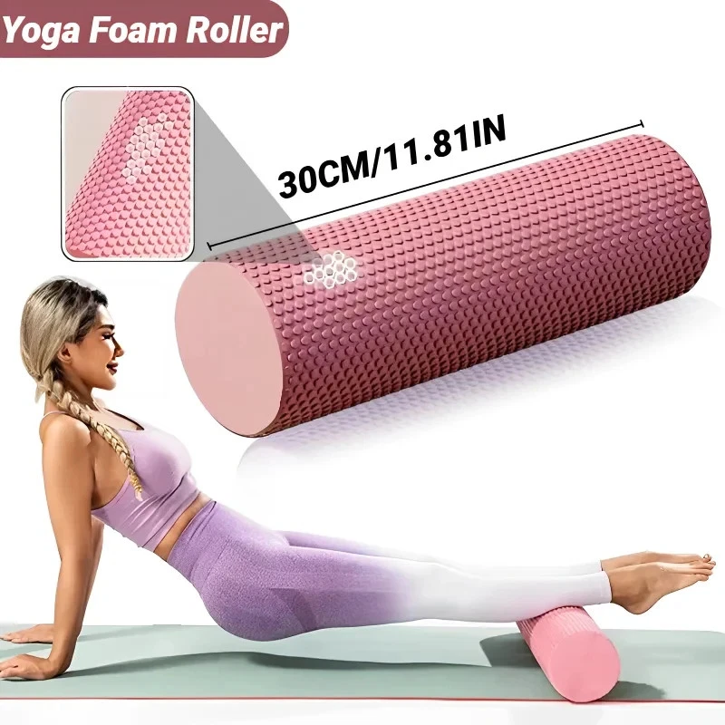 Hexagonal Foam Yoga Roller(Diameter 9.5cm, Length 29.7cm)
Opens in a new window or tab