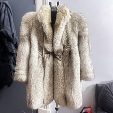 Real Fox Fur Coat Very Dense Full Pelt
