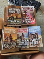 Lot 41 William Johnstone. Western Series. Perley Gates, Loner, Luke Jensen. Etc.