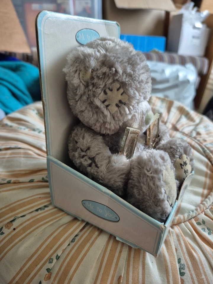 Carte Blanche Me to You Bear Tatty Teddy Plush Soft Toy Good Luck Horseshoe - Image 3 of 4