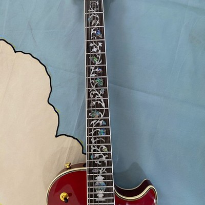 Electric Guitar HH PICKUPS QUILTED MAPLE TOP gold hardware HOT SALE