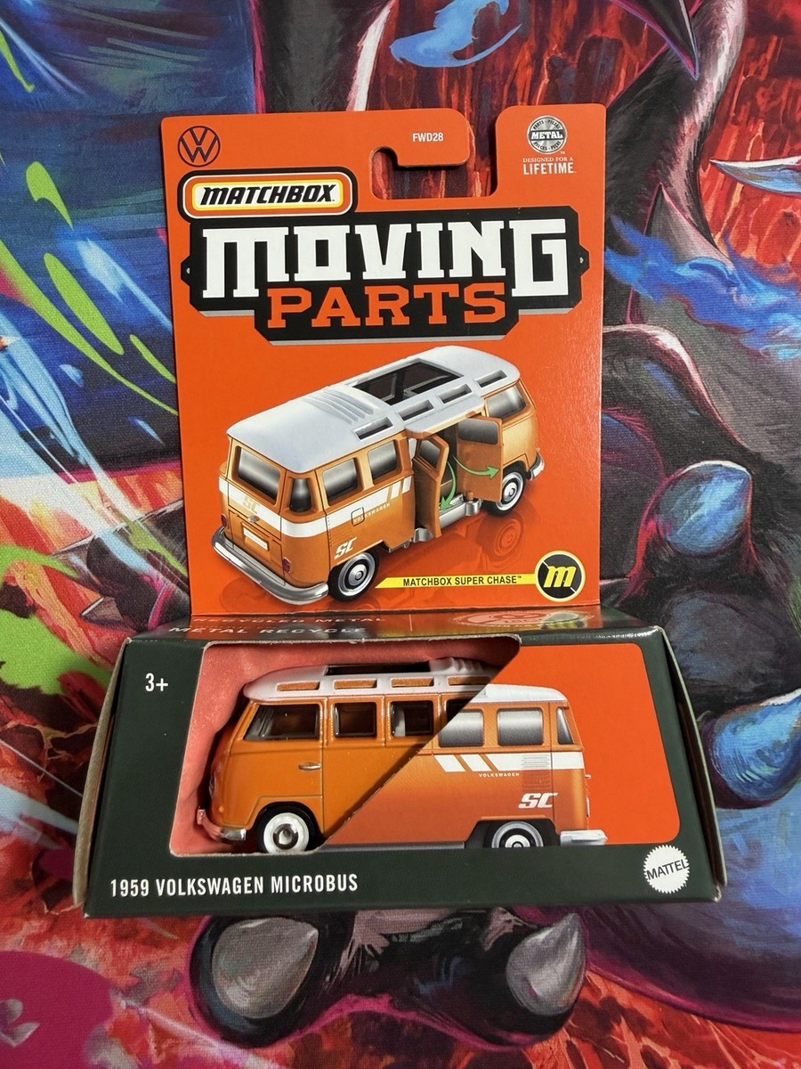 Matchbox Moving Parts SUPER CHASE 1959 Volkswagen Microbus /in