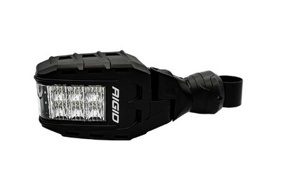 Rigid 64011 Pair of Reflect Side Mirror w/ 33 Watts Integrated Led Light Flood