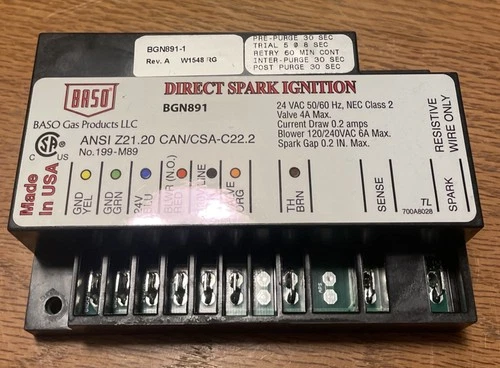 BASO Bgn891-1, Module for Lennox Pulse Furnaces