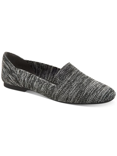 ALFANI Womens Gray Knit Cushioned Rorrii Round Toe Slip On Loafers Shoes 8.5 M