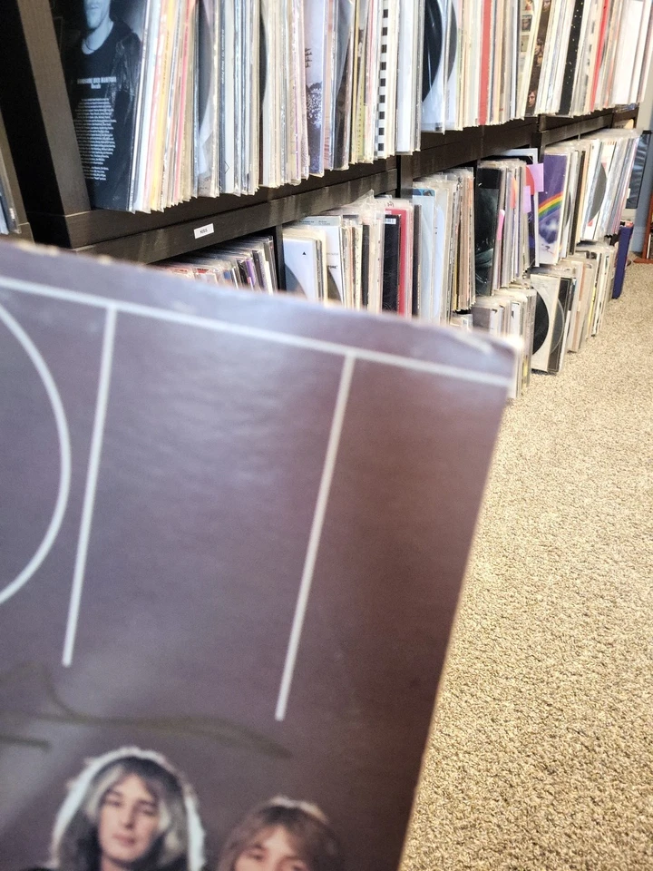 IAN HUNTER Signed MOTT THE HOOPLE VINYL LP  US GATEFOLD BAD CO BOWIE GLAM T REX Foto 3 de 4