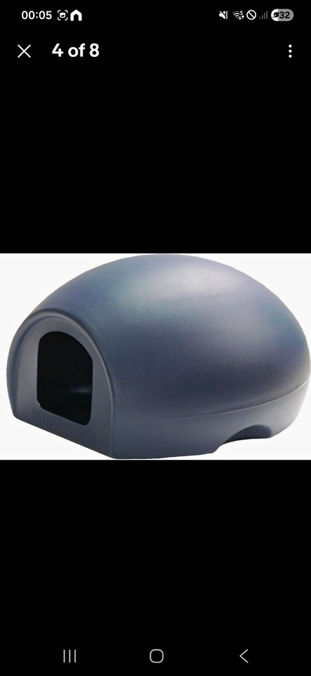 PennyPet Plastic Dome-Shaped Dog Box Kennel Shelter, Igloo Style | eBay UK
