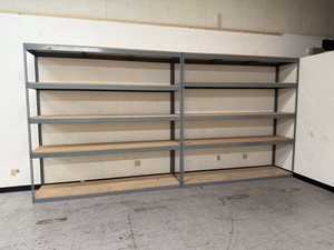 Large Heavy Metal Shelving 96”x96”x24”