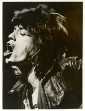 Mick Jagger photograph 1972