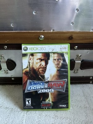 WWE Smackdown VS. Raw 2009 (Microsoft Xbox 360) No Manual Tested