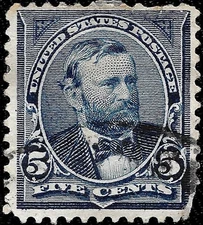 US Scott #281 1898 Grant 5 Cent