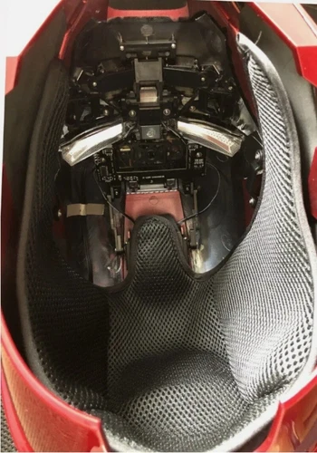 Casco Iron Man MK5 1:1 AUTOKING indossabile maschera controllo vocale regalo compleanno USA - Foto 5 di 24