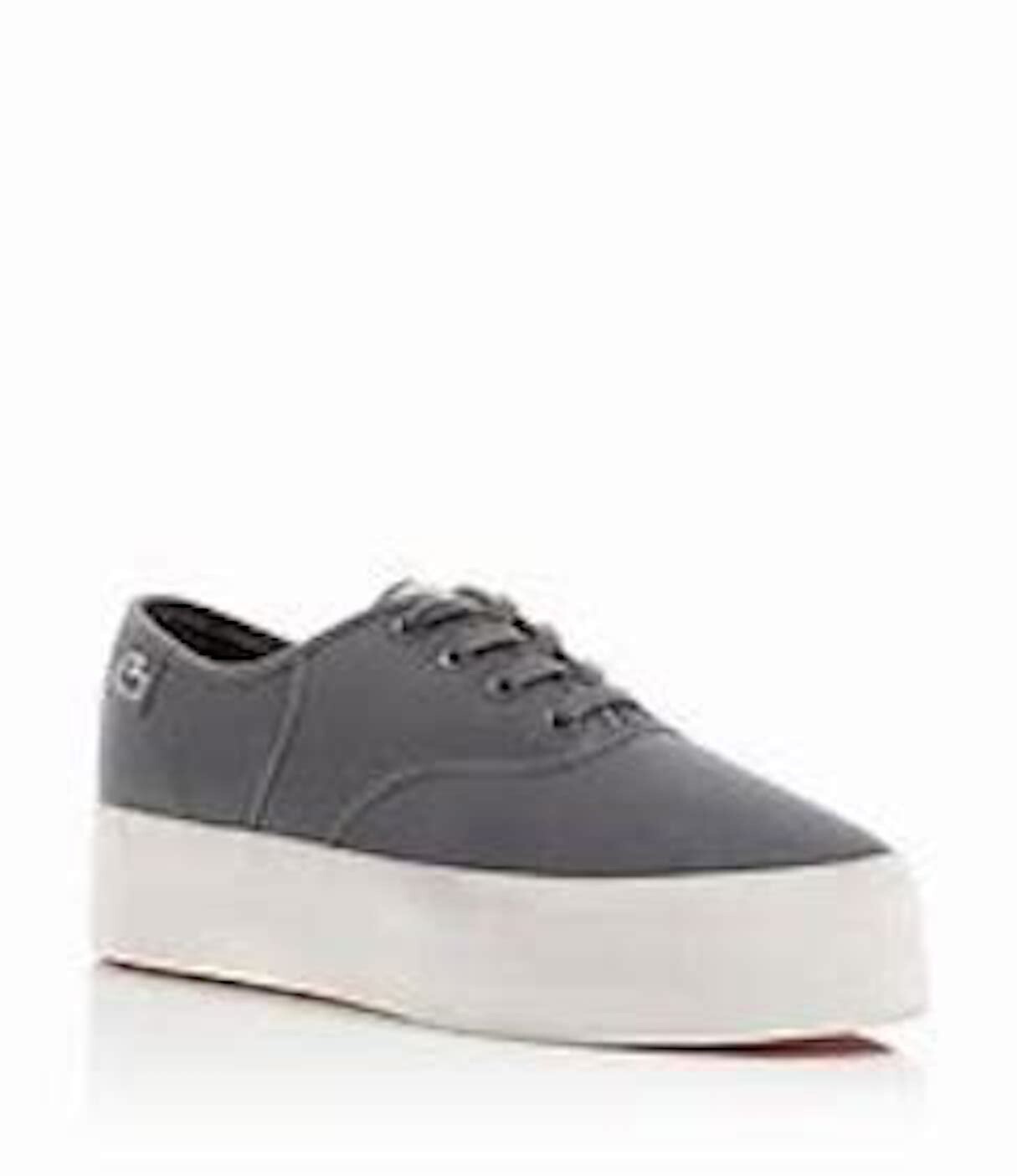 Women's Rene Platform Leather Trainers 