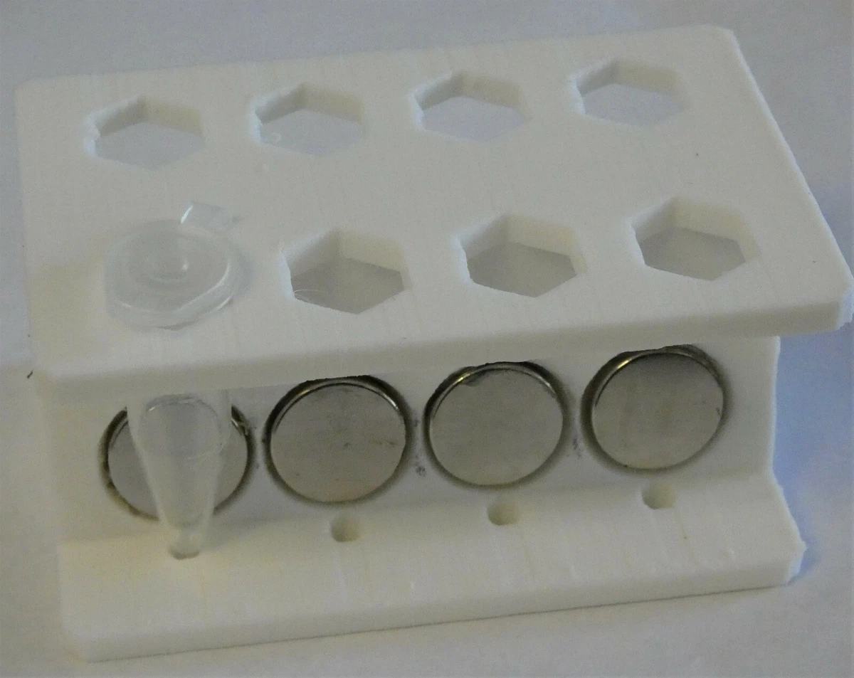 Magnetic Beads Separator Rack Stand DNA Protein Purification Separation 1.5 2mL