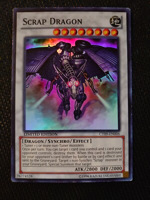 Yu-Gi-Oh! Scrap Dragon – Karte CT09-EN006 Super Rare