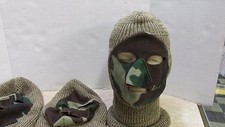 NEW COLD WEATHER KNIT CAMOUFLAGE FACE MASK HUNTING HAT CAMO USA MADE