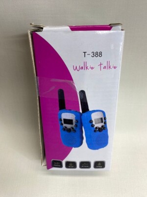 T-388 Toy Walkie Talkie Kids Two Way Radios-TWINTALKER-NEW IN BOX