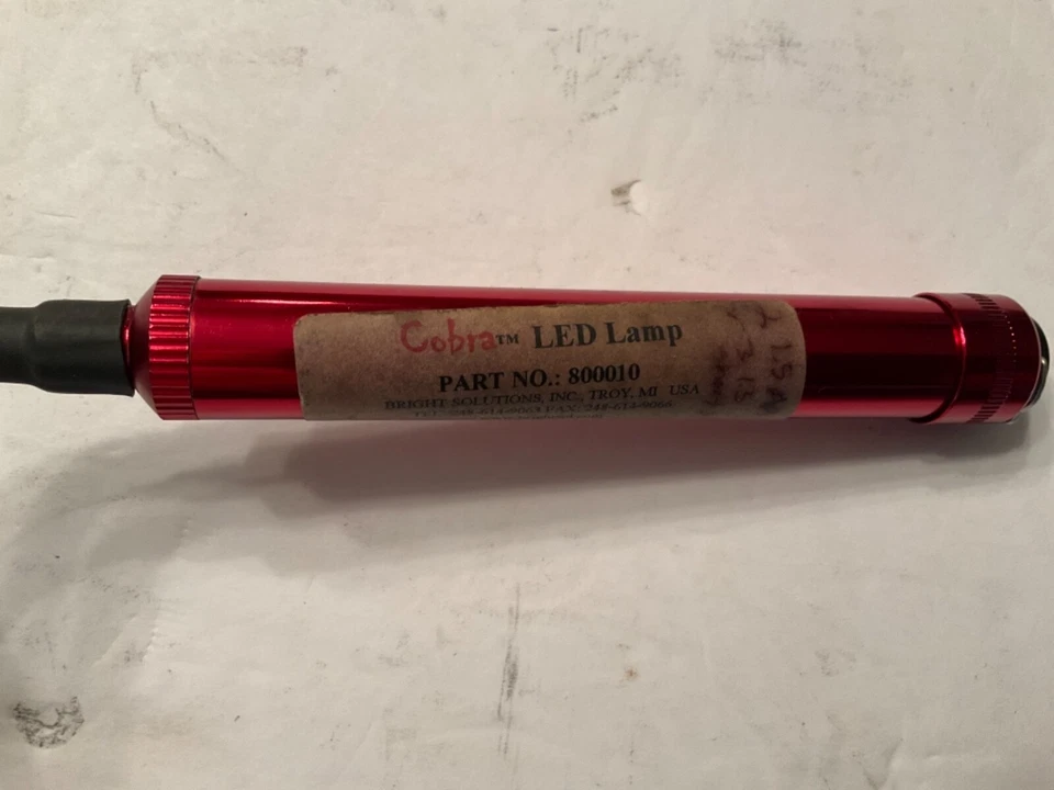 Lámpara LED Cobra funciona muy bien. Cabezal Flex 800010 Foto 2 de 4