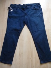 mens JACK & JONES GLENN SLIM FIT BLUE DENIM JEANS SIZE 50" WAIST 34"LEG NEW+TAGS
