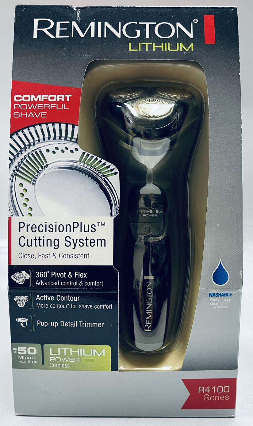 remington lithium power series 4100 pr1342 cordless scuffed box