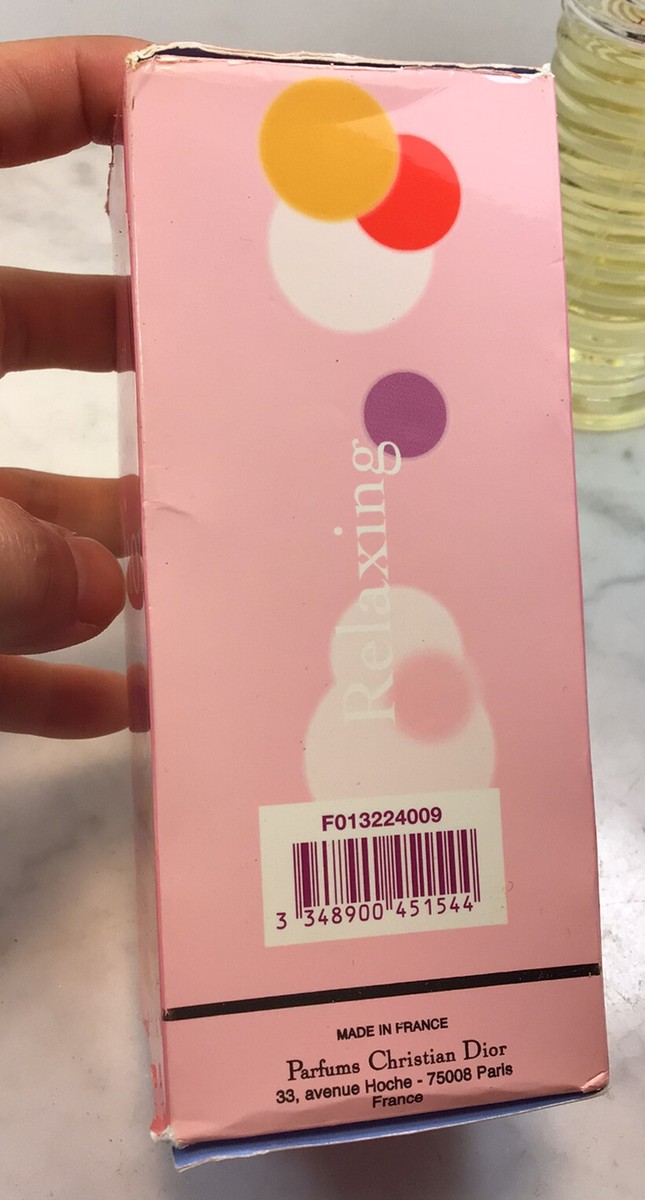 CHRISTIAN DIOR Eau De Dior Coloressence Relaxante EDT 3.4 oz