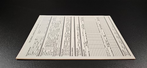 Armory Vintage Character Sheets - For Use with Dungeons and Dragons - D&D - RPG - Picture 3 of 4