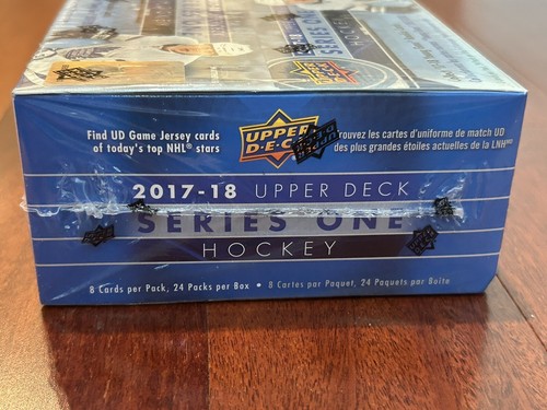 NHL 2017-18 Upper Deck Serie 1 Hockey 24ct Scatola di Vendita al Dettaglio RC - Foto 5 di 6