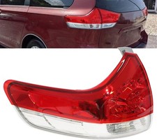 Left Side Tail Light for Toyota Sienna 2011 2012 2013 2014 Rear Tail Light Lamp
