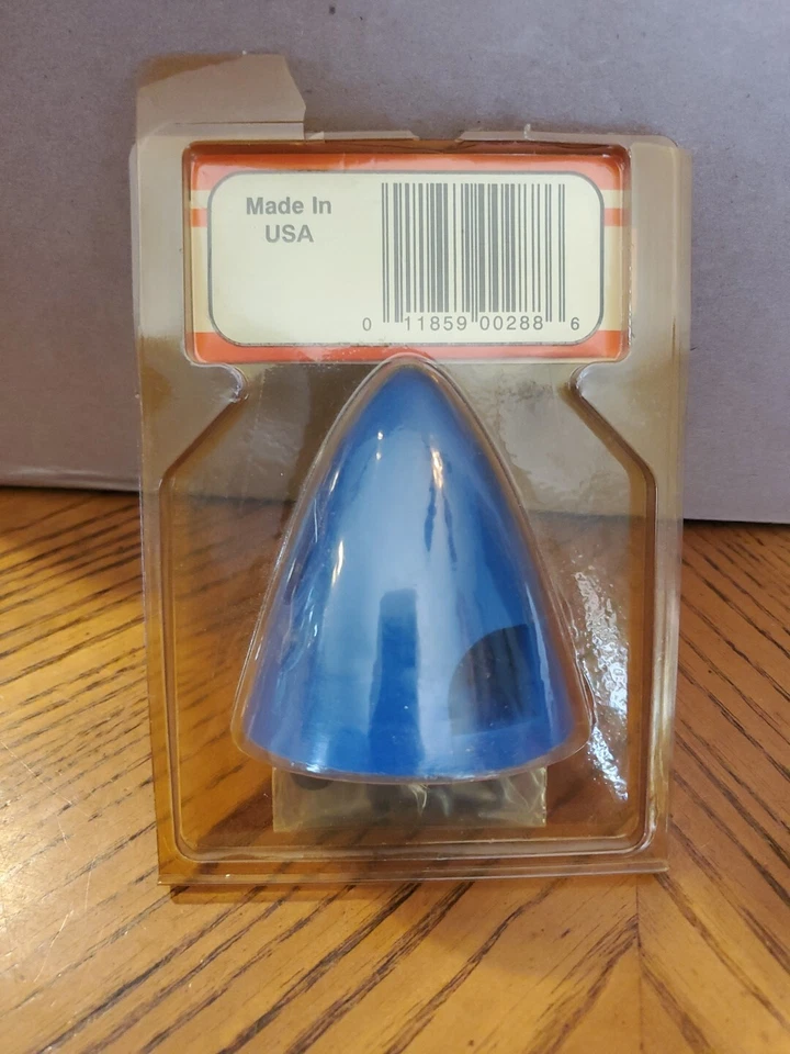 DuBro 4 Pin Spinner 2-1/2" NEW OLD STOCK DUB288 Blue - Image 2 of 2