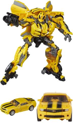 Toys Studio Series 49 Deluxe Class Movie 1 Bumblebee Action Figure - Kids Ages 8 - Picture 1 of 12