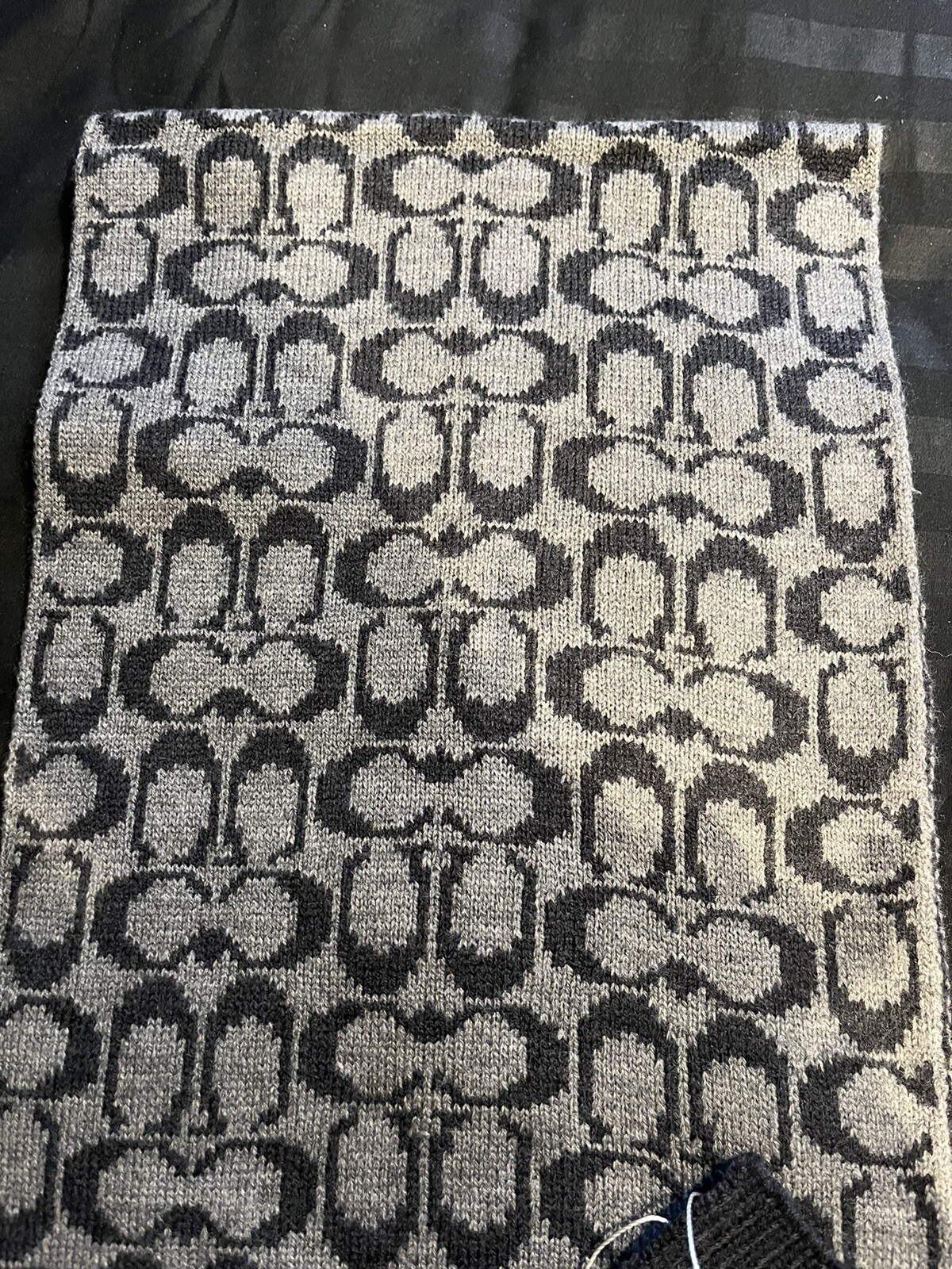 COACH Signature Wool Scarf - Rrp £120 image 5