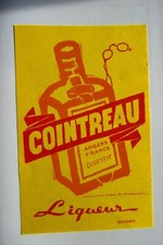 Beau BUVARD Liqueur COINTREAU neuf TBE