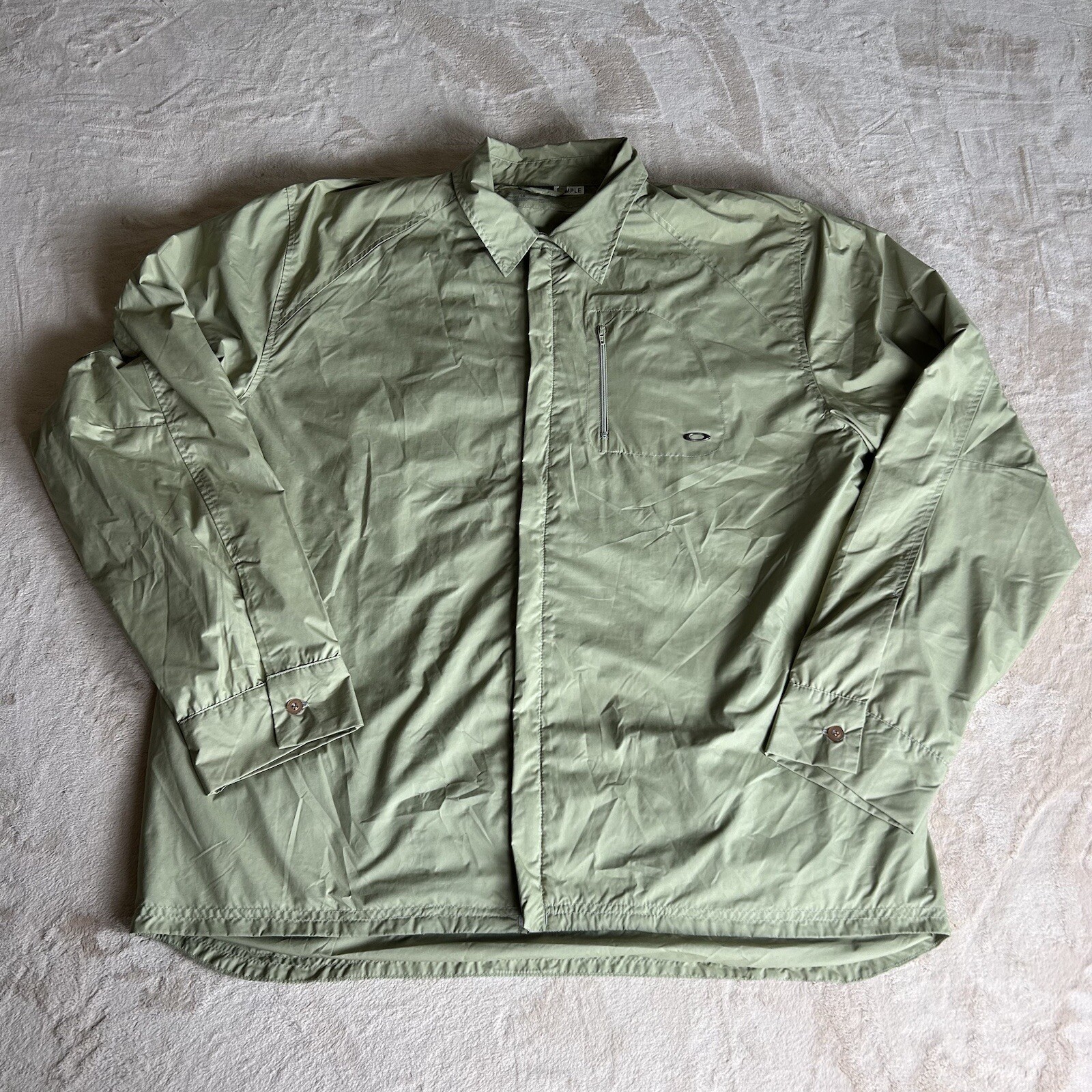 Oakley sample Lightweight Large Jacket Green Herr… - image 1