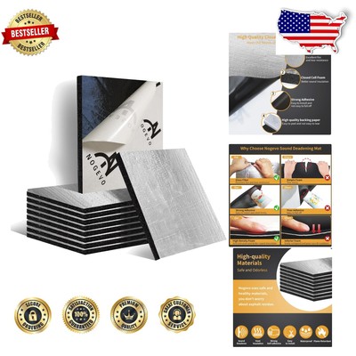 Automotive Sound Deadening & Heat Shield Mat   236mil Construction for 55sqft