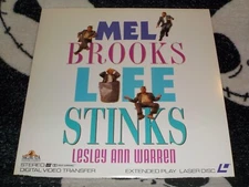 Life Stinks Laserdisc LD Mel Brooks Lesley Ann Warren Free Ship $50