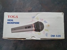 Yoga Dm520 Dynamic Cardioid Vocal Microphone Plus Cable Never Used
