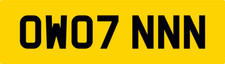 😎 OWEN 😎 OWENS OWN VW BMW MERC PRIVATE REGISTRATION CAR NUMBER PLATE OW07 NNN