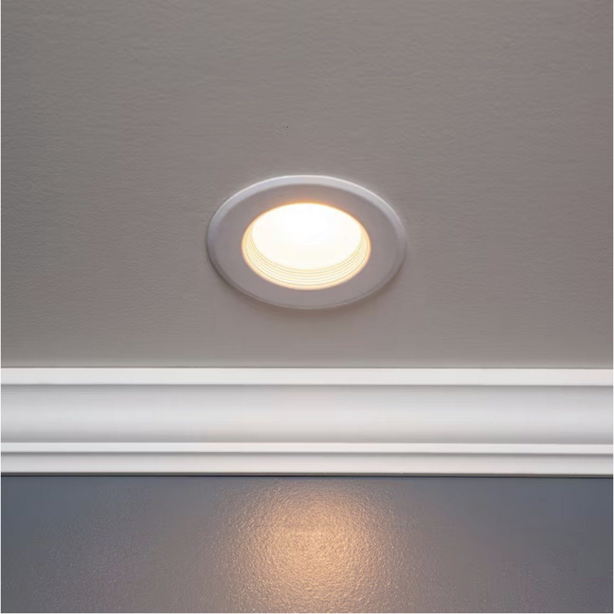 GE Lighting 47834 changeable Trim ring Baffle, RS6 (6 inch diameter) metal trim